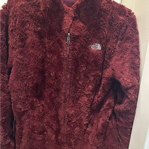 The North Face Women's Burgundy Teddy Jacket